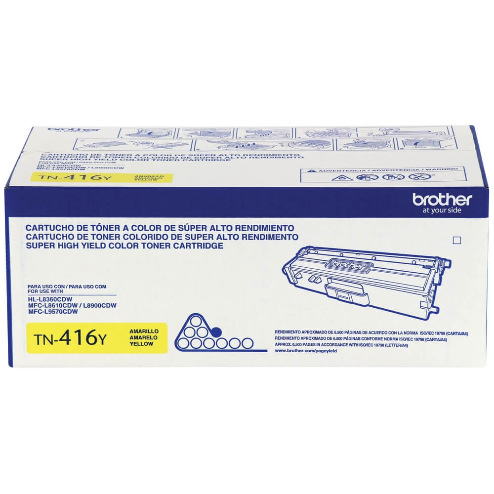 Toner Brother TN-416Y Amarelo - Impressorajato